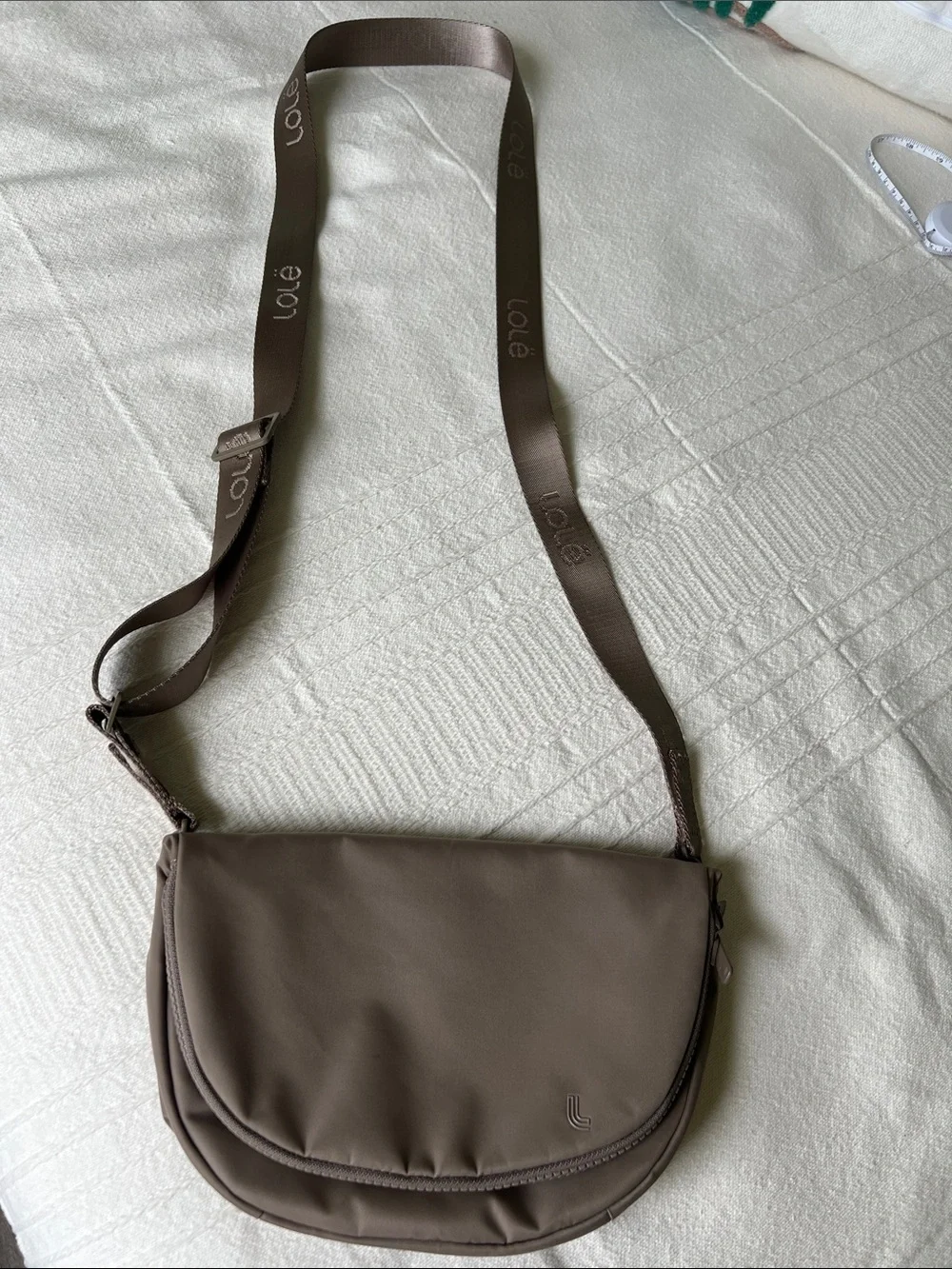 Lole Brown Crossbody Bag - Adjustable Strap